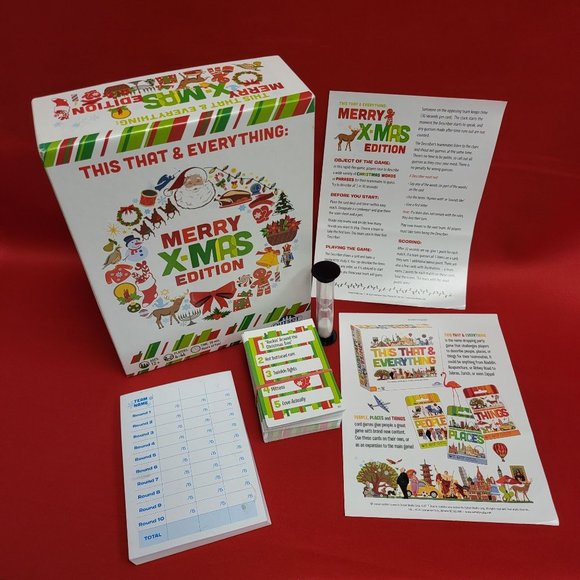 This That and Everything Party Game Merry Christmas Edition - Picture 7 of 11